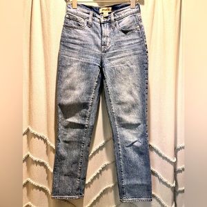 Madewell Perfect Vintage Straight Cut Denim, 23 Petite